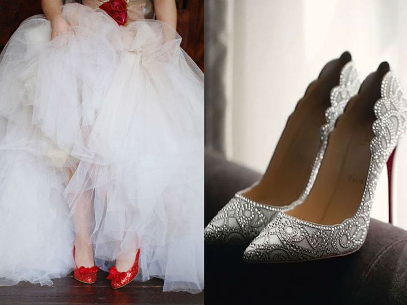 buty do sukni ślubnej